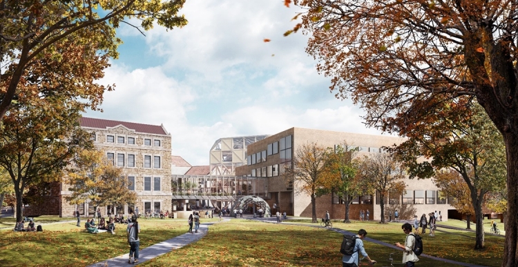 BIG tegner ny undervisningsbygning til amerikansk arkitektskole