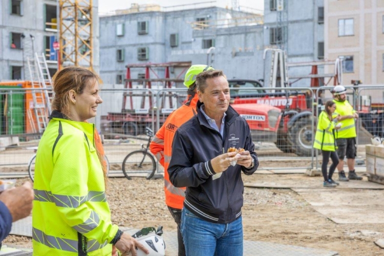 Rejsegilde på knap 140 boliger i Slagelse