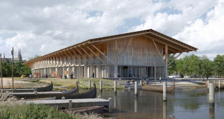 Arkitekter til vikiingeskibsmuseum til 310 millioner på plads