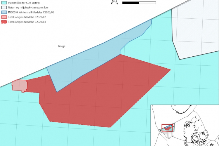 Grønt  lys til til fuldskala CO2-lagring i den danske del af Nordsøen