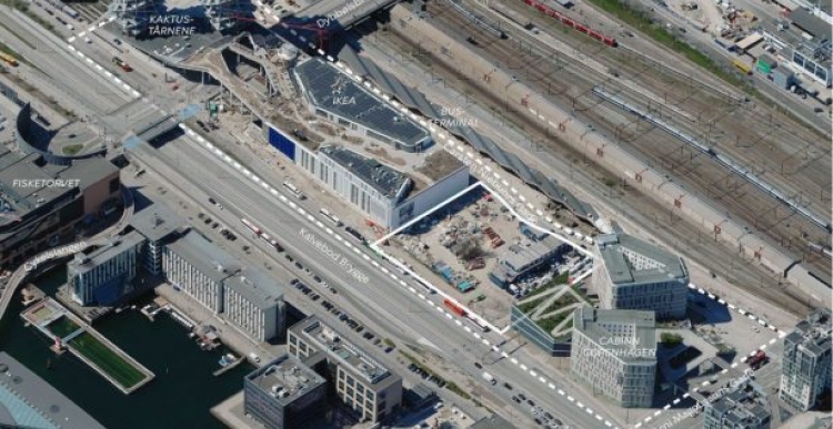 Et hotel og Tv Movie Center på 16.700 kvm kan blive bygget ved Kalvebod Brygge