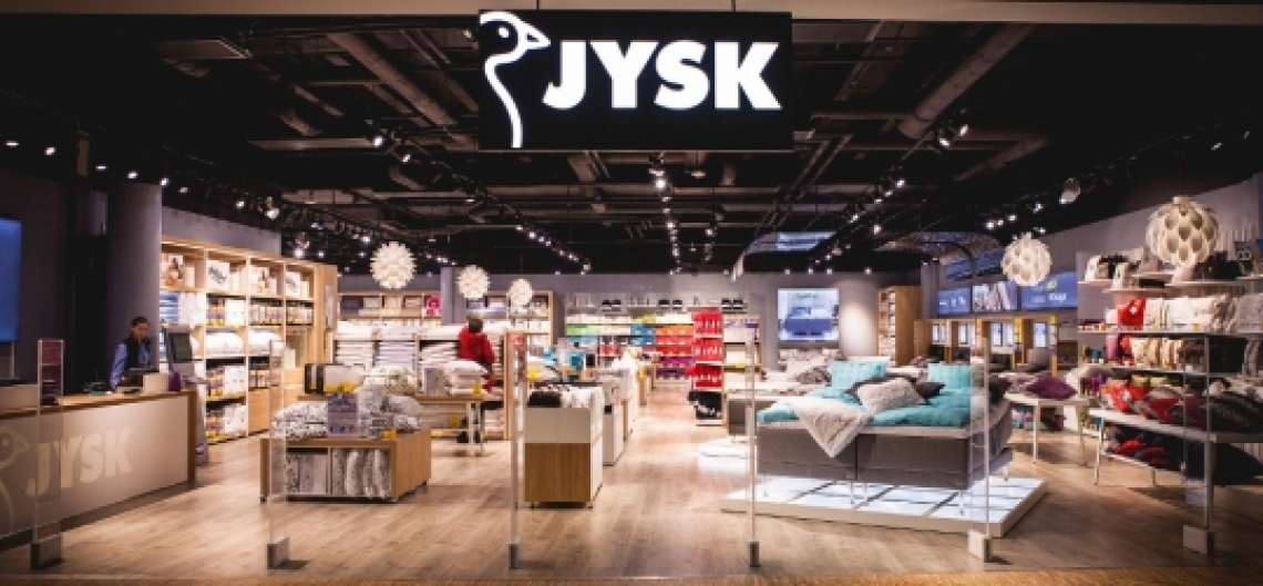  Jysk  bner butik nummer 100 i Danmark