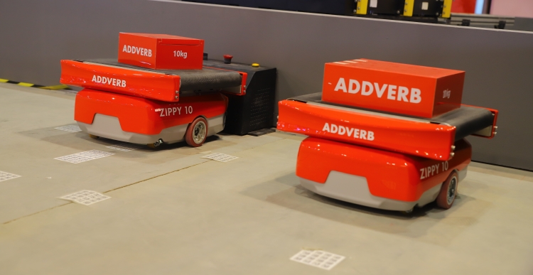 Nye robotter flytter ind på Brings logistikcenter i Greve